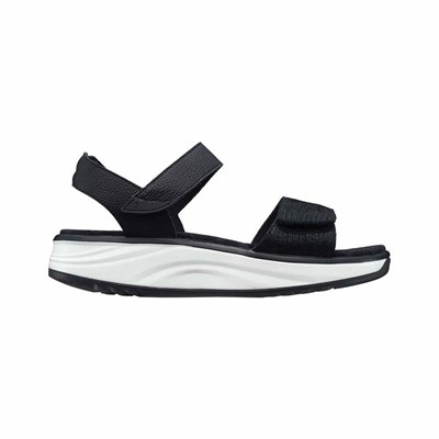 Black Women's Joya Flores Sandals | 094EXFSTZ