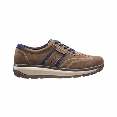 Blue Brown Men's Joya David Casual Shoes | 354YOUKIS