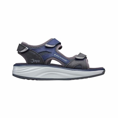 Blue Grey Women's Joya Komodo Sandals | 072EPCIWA