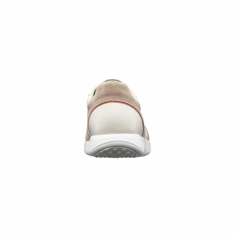 Beige White Men's Joya Sven Sneakers | 082KBRZUP