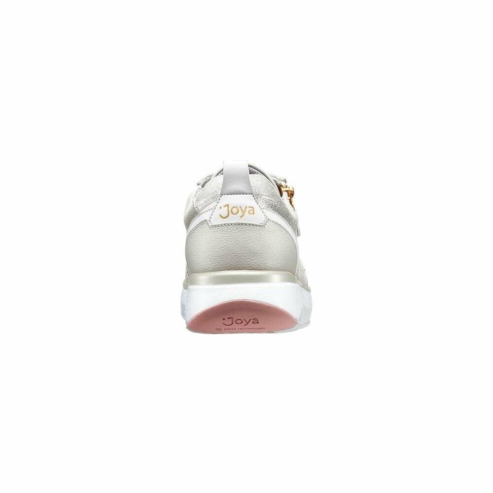 Beige White Women's Joya Laura Sneakers | 109OFAQBK