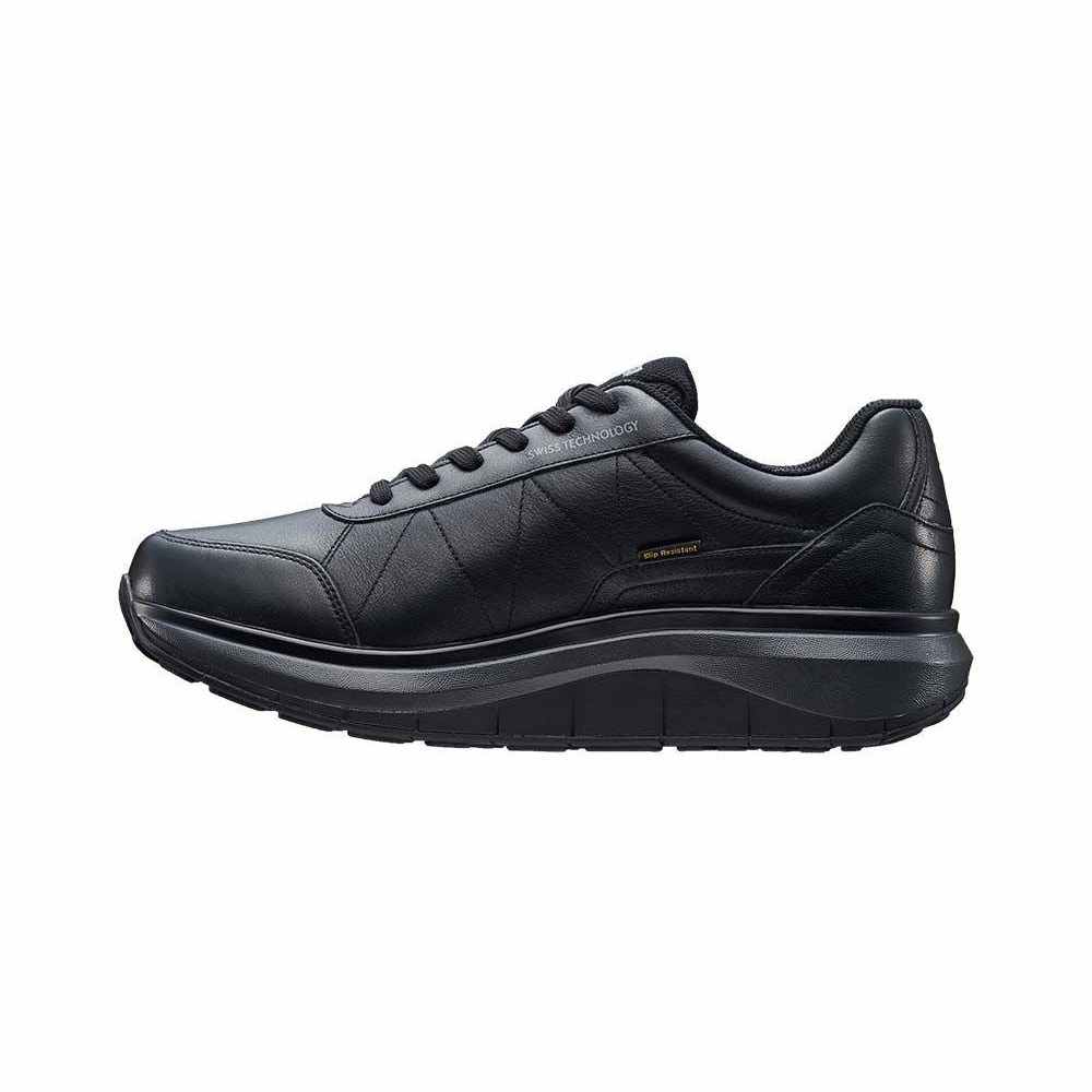 Black Men's Joya Cancun SR Work & Safety Shoes | 538FLMAZX