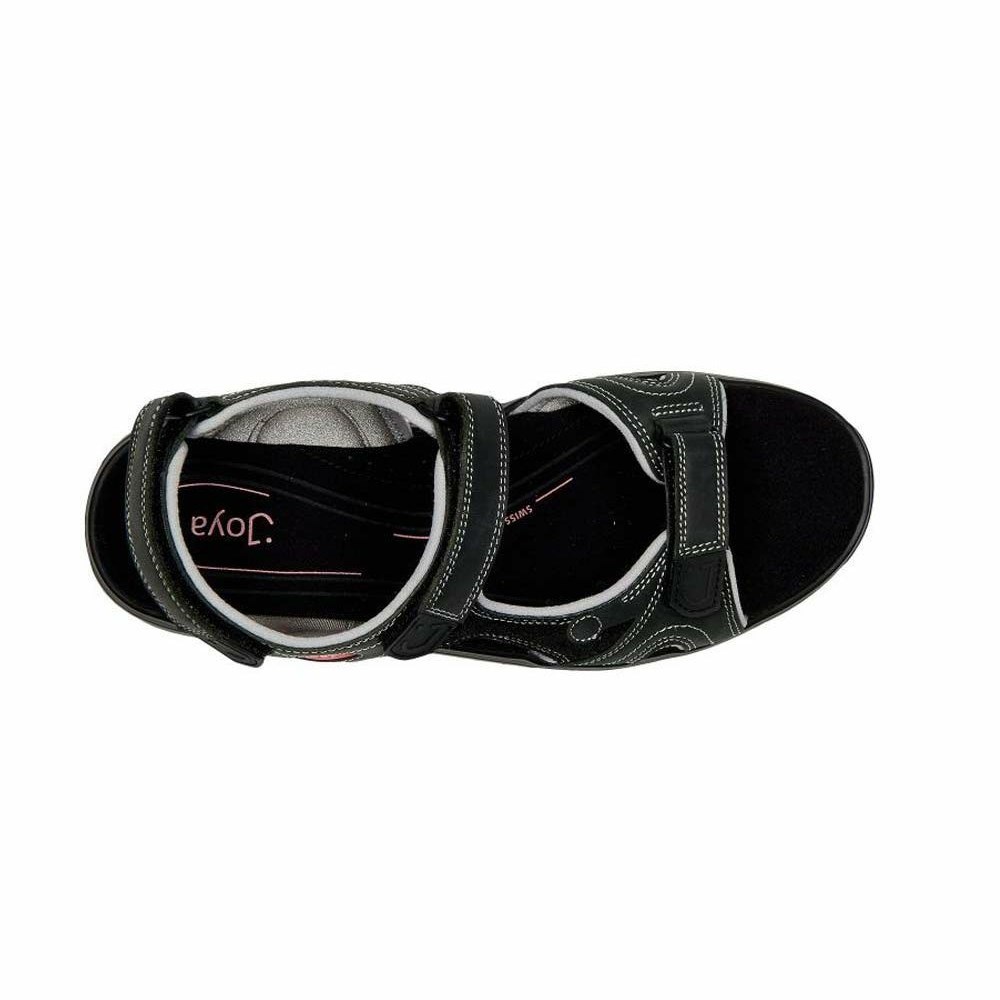 Black Women's Joya ID Cairo II Sandals | 154VSFXYU