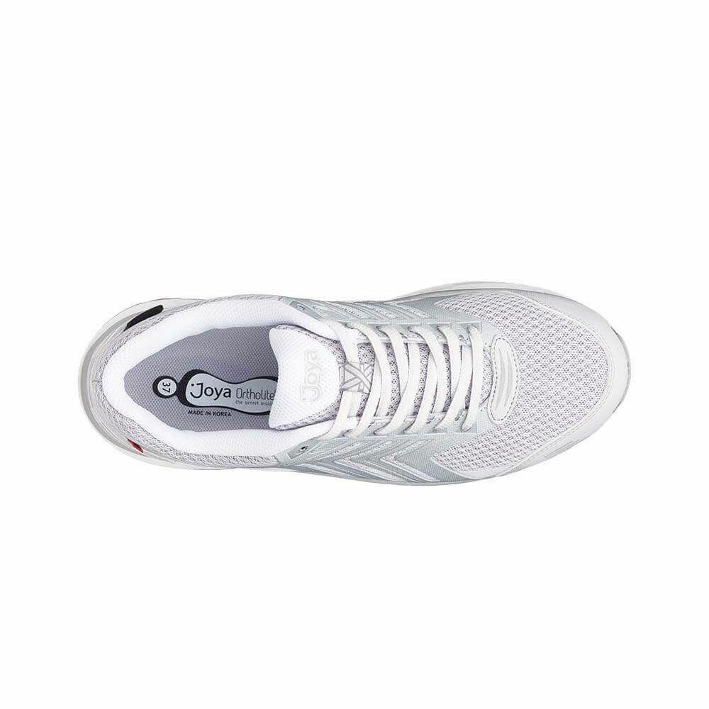 Grey White Women's Joya Electra SR Sneakers | 092KDONHT